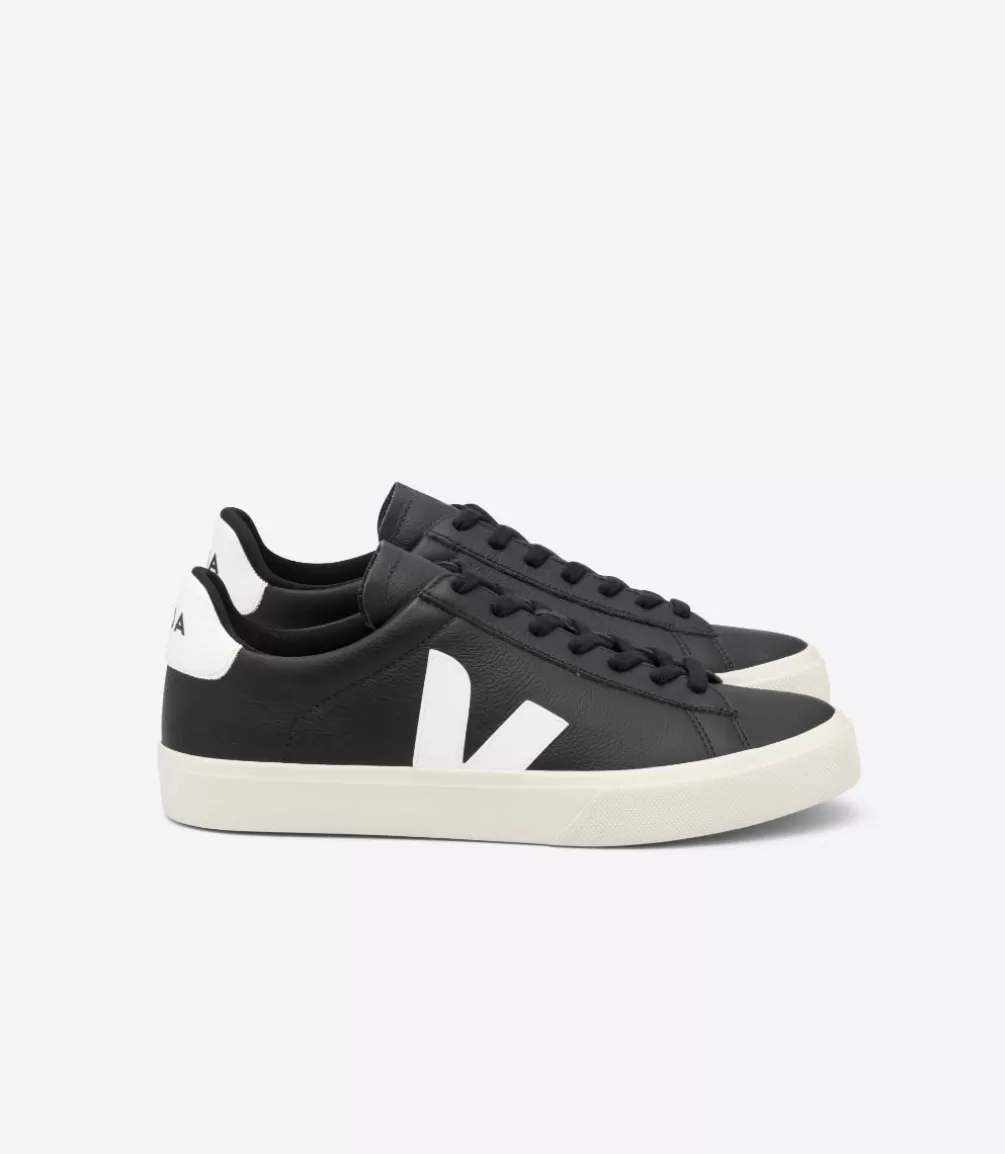 Campo | Campo>VEJA CAMPO LEATHER BLACK WHITE