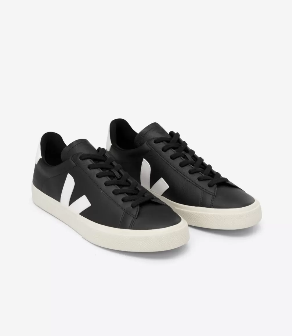 Campo | Campo>VEJA CAMPO LEATHER BLACK WHITE