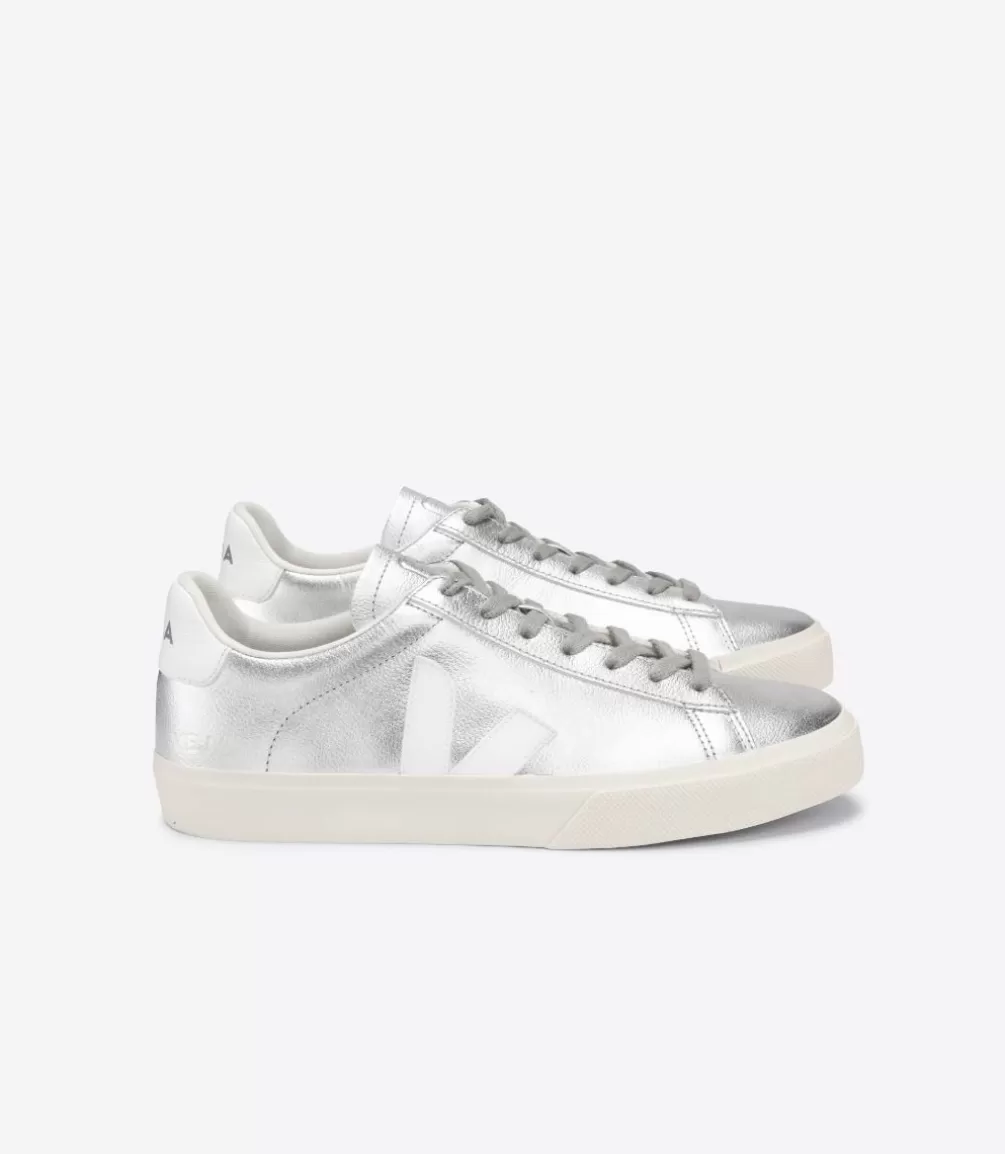 Campo>VEJA CAMPO LEATHER SILVER WHITE