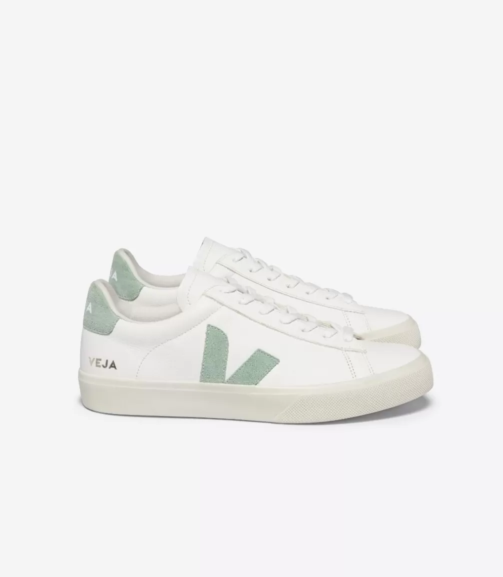 Campo | Campo>VEJA CAMPO LEATHER WHITE MATCHA