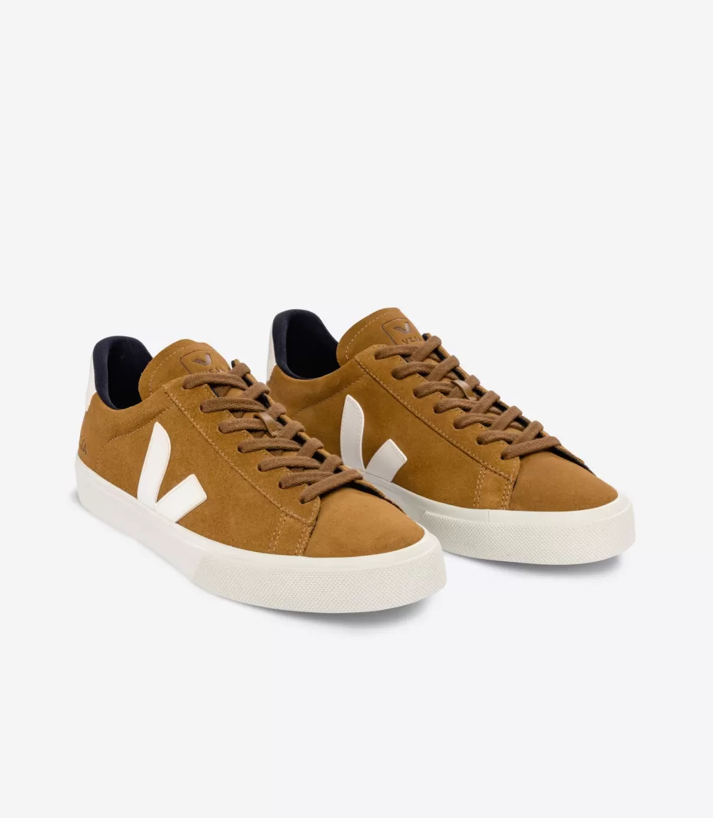 Campo>VEJA CAMPO SUEDE CAMEL WHITE