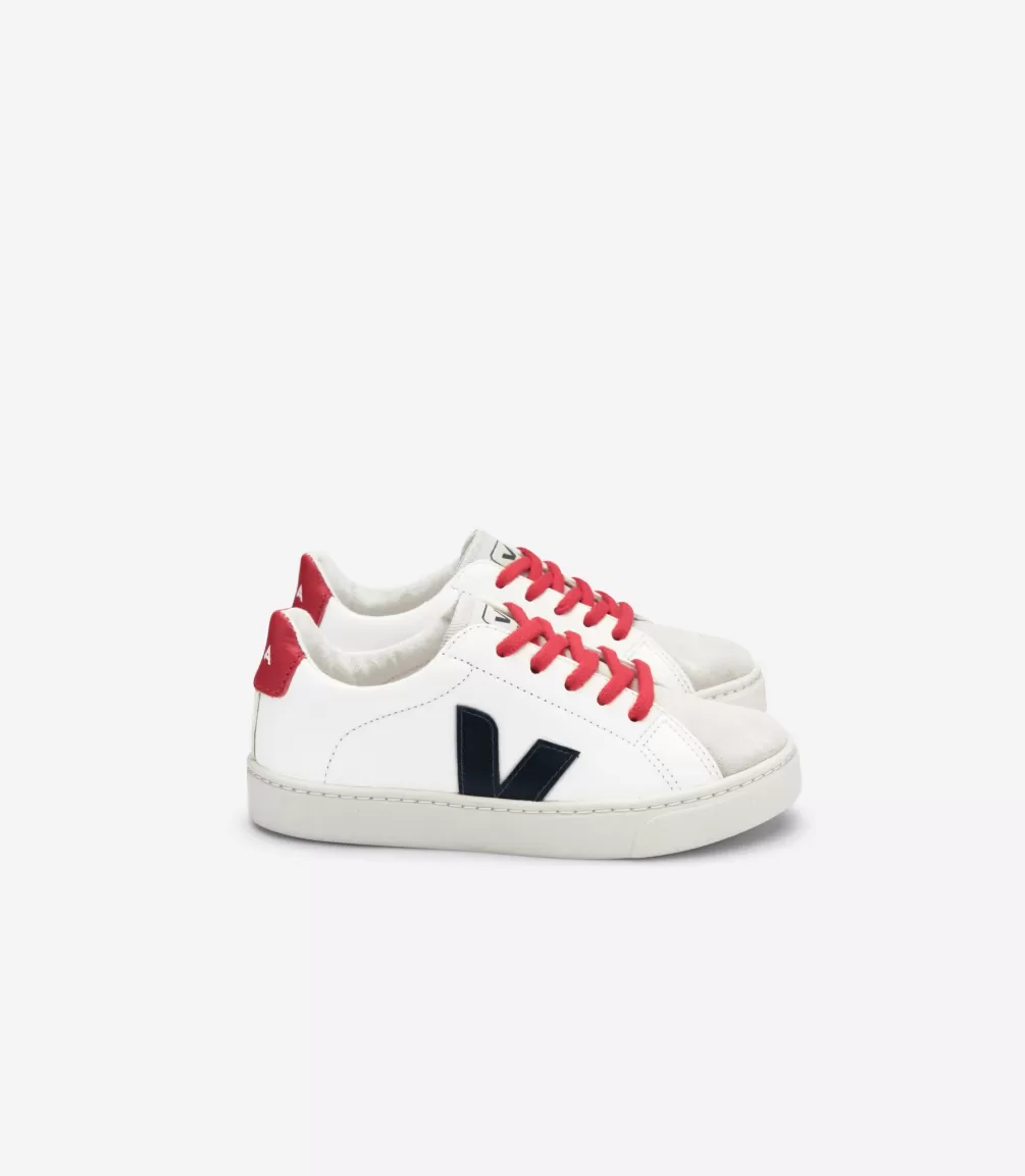 Esplar>VEJA ESPLAR LACES LEATHER WHITE NAUTICO PEKIN