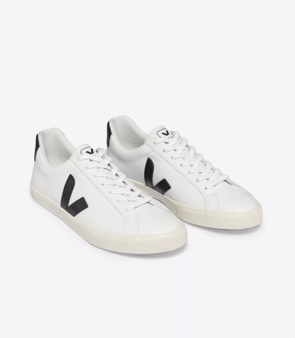 Esplar | Esplar>VEJA ESPLAR LEATHER WHITE BLACK