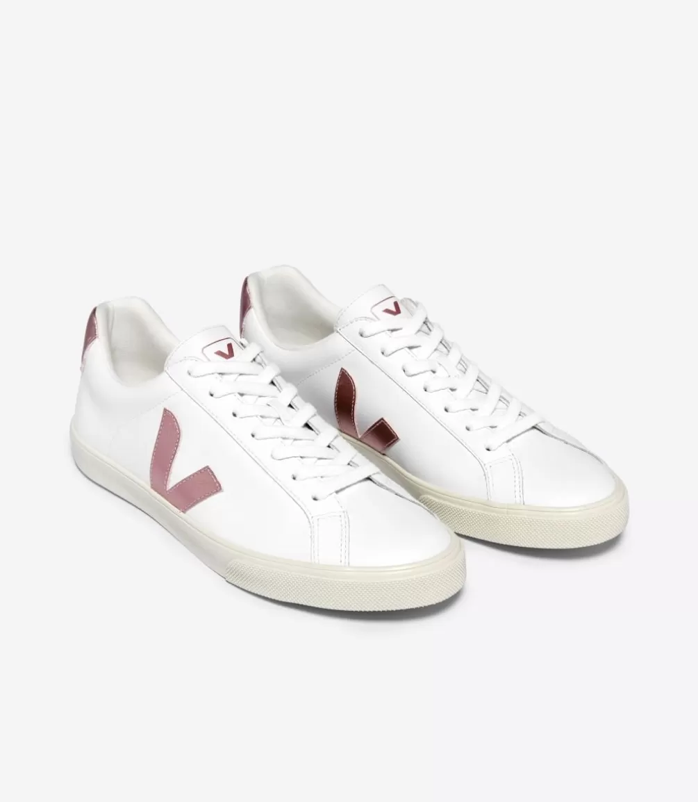 Esplar>VEJA ESPLAR LEATHER WHITE NACRE