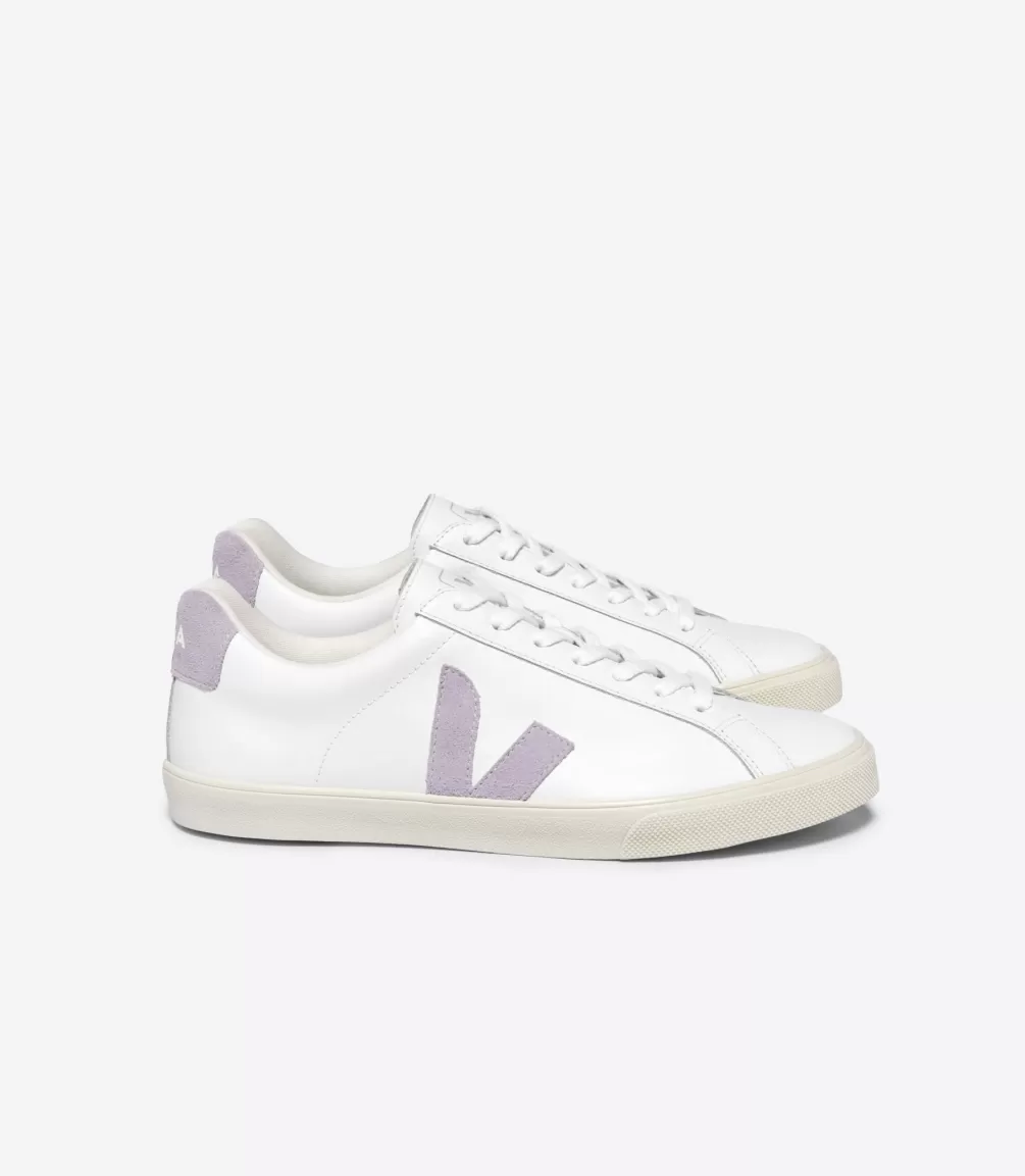 Esplar>VEJA ESPLAR LEATHER WHITE PARME