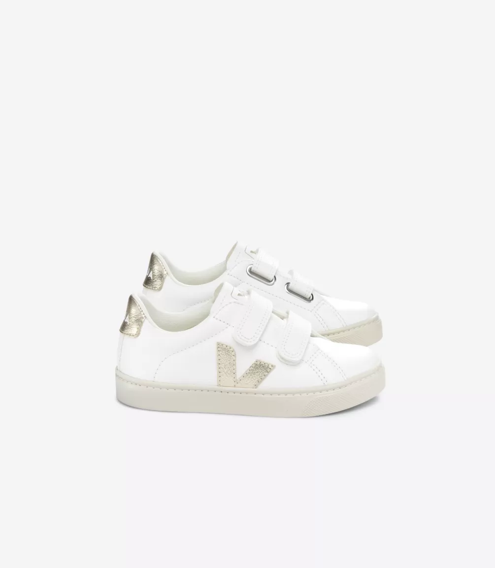 Esplar>VEJA ESPLAR LEATHER WHITE PLATINE