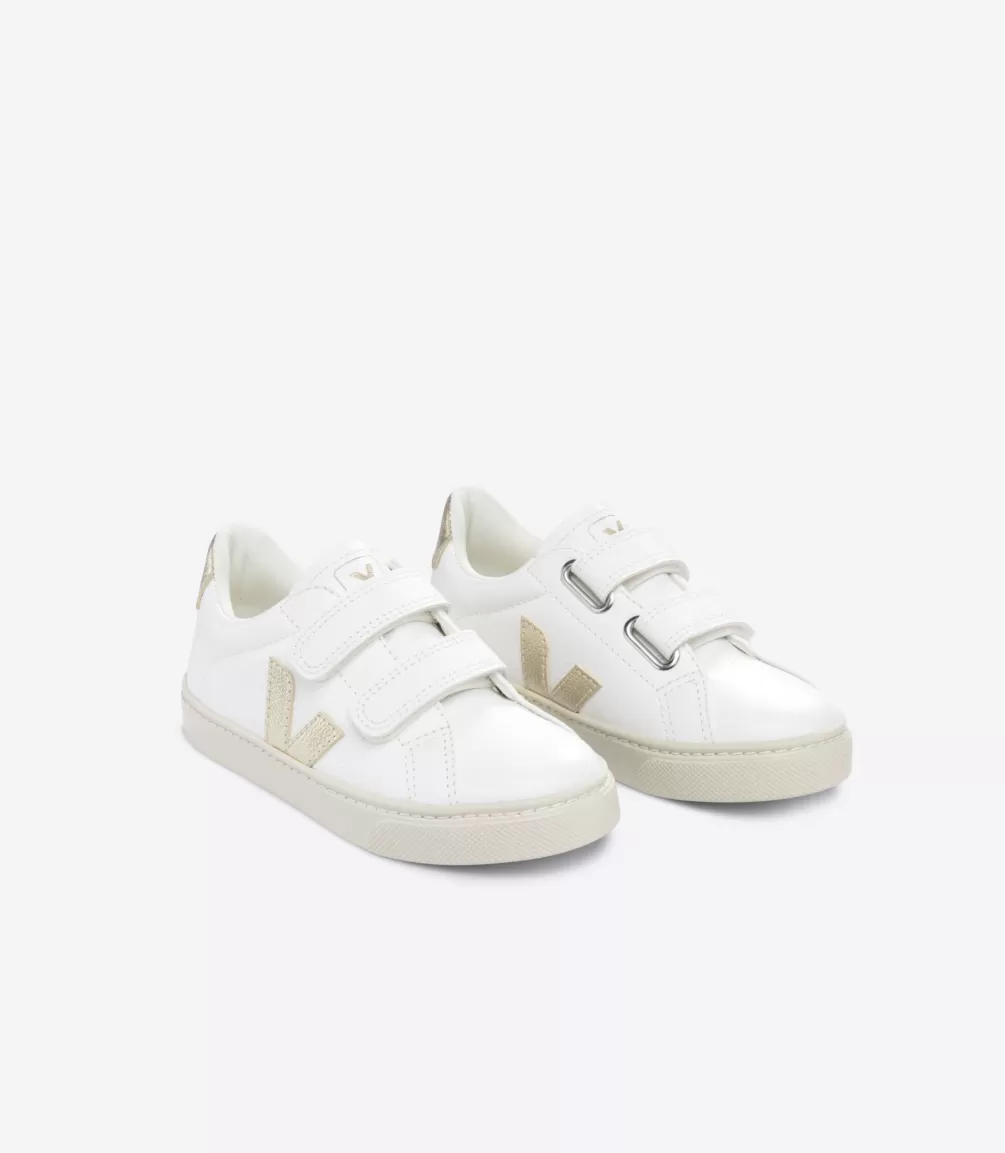 Esplar>VEJA ESPLAR LEATHER WHITE PLATINE