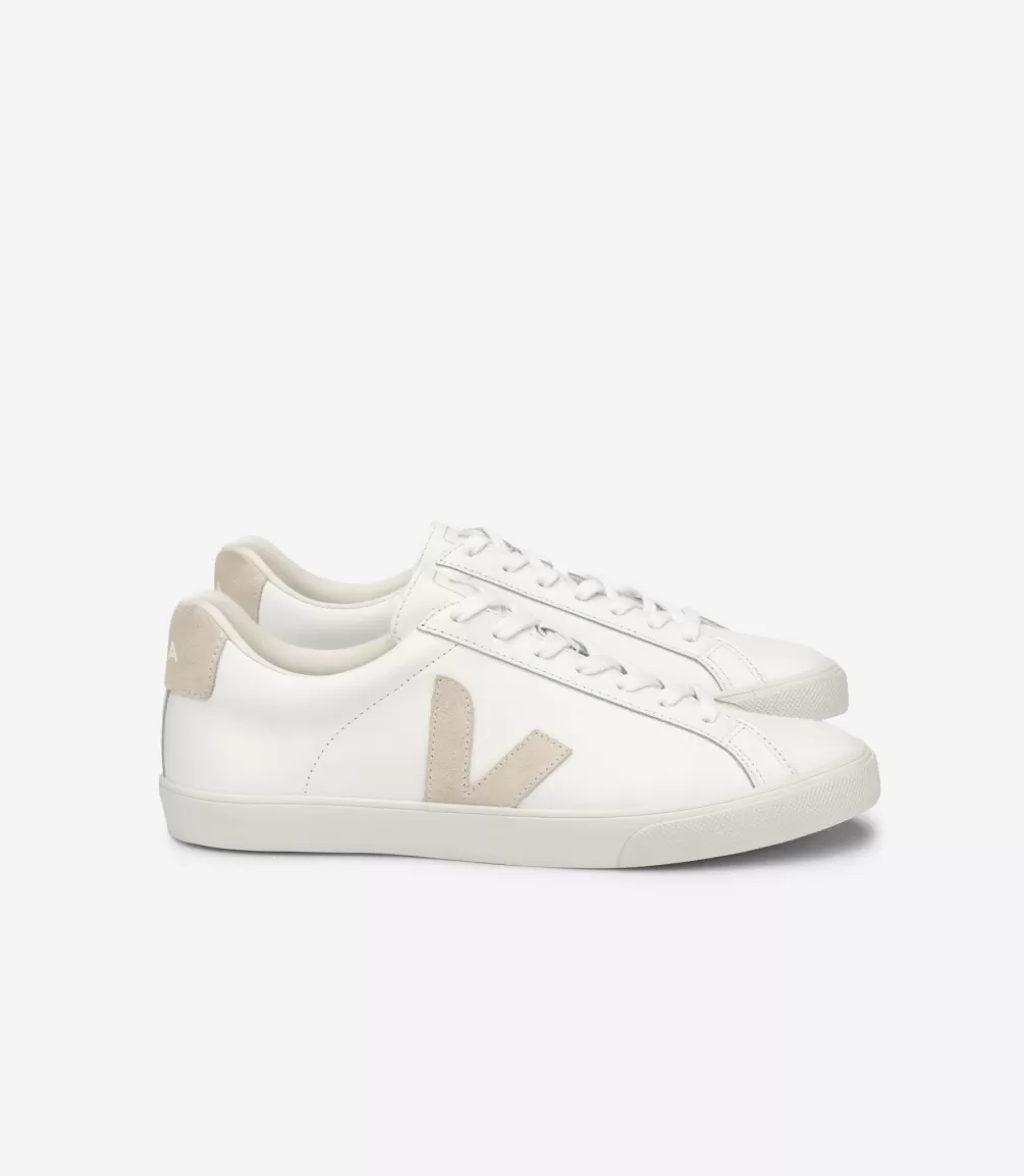 Esplar | Esplar>VEJA ESPLAR LEATHER WHITE SABLE