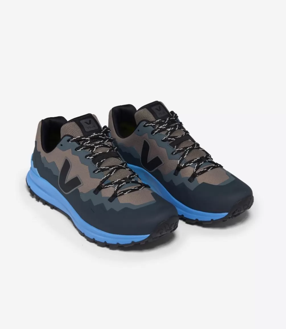 Hiking | Adultos>VEJA FITZ ROY LIGHT TREK-SHELL BASALTE BLACK CELESTE