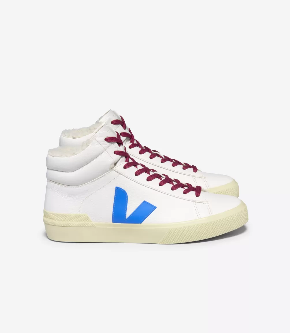 Minotaur | Minotaur>VEJA MINOTAUR FURED LEATHER WHITE EGEE