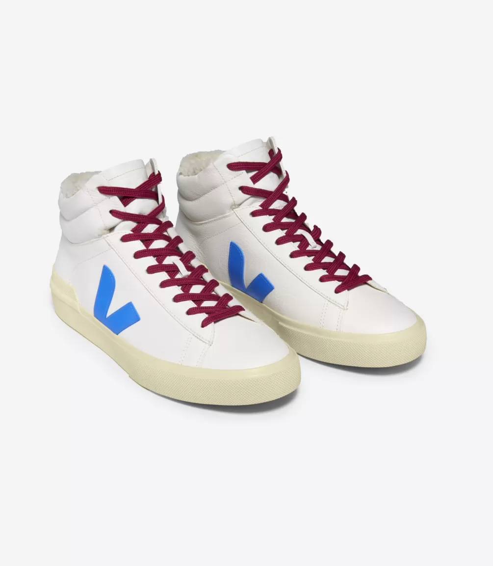 Minotaur | Minotaur>VEJA MINOTAUR FURED LEATHER WHITE EGEE