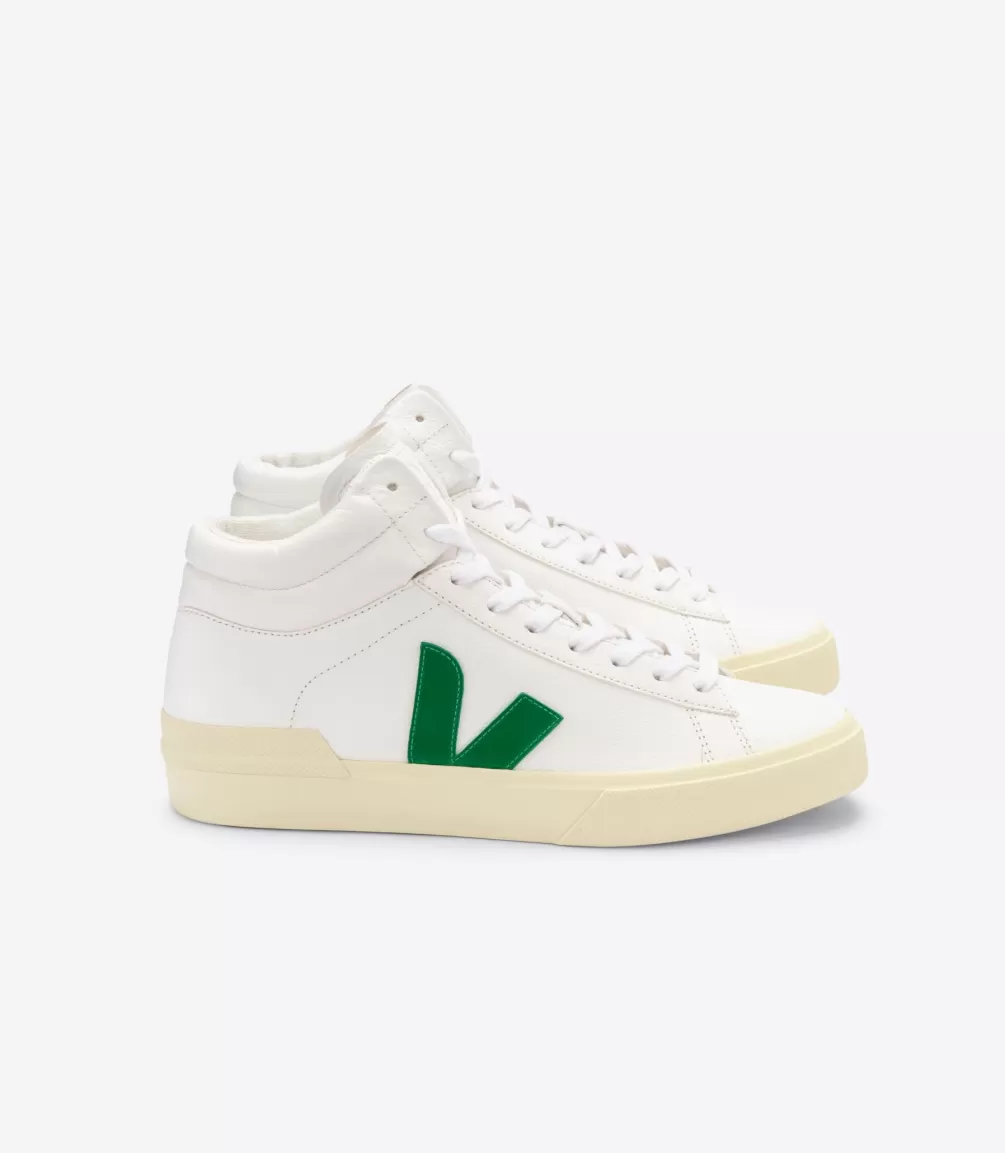 Minotaur | Minotaur>VEJA MINOTAUR LEATHER WHITE EMERAUDE BUTTER