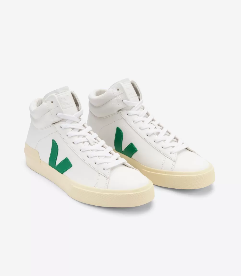 Minotaur | Minotaur>VEJA MINOTAUR LEATHER WHITE EMERAUDE BUTTER