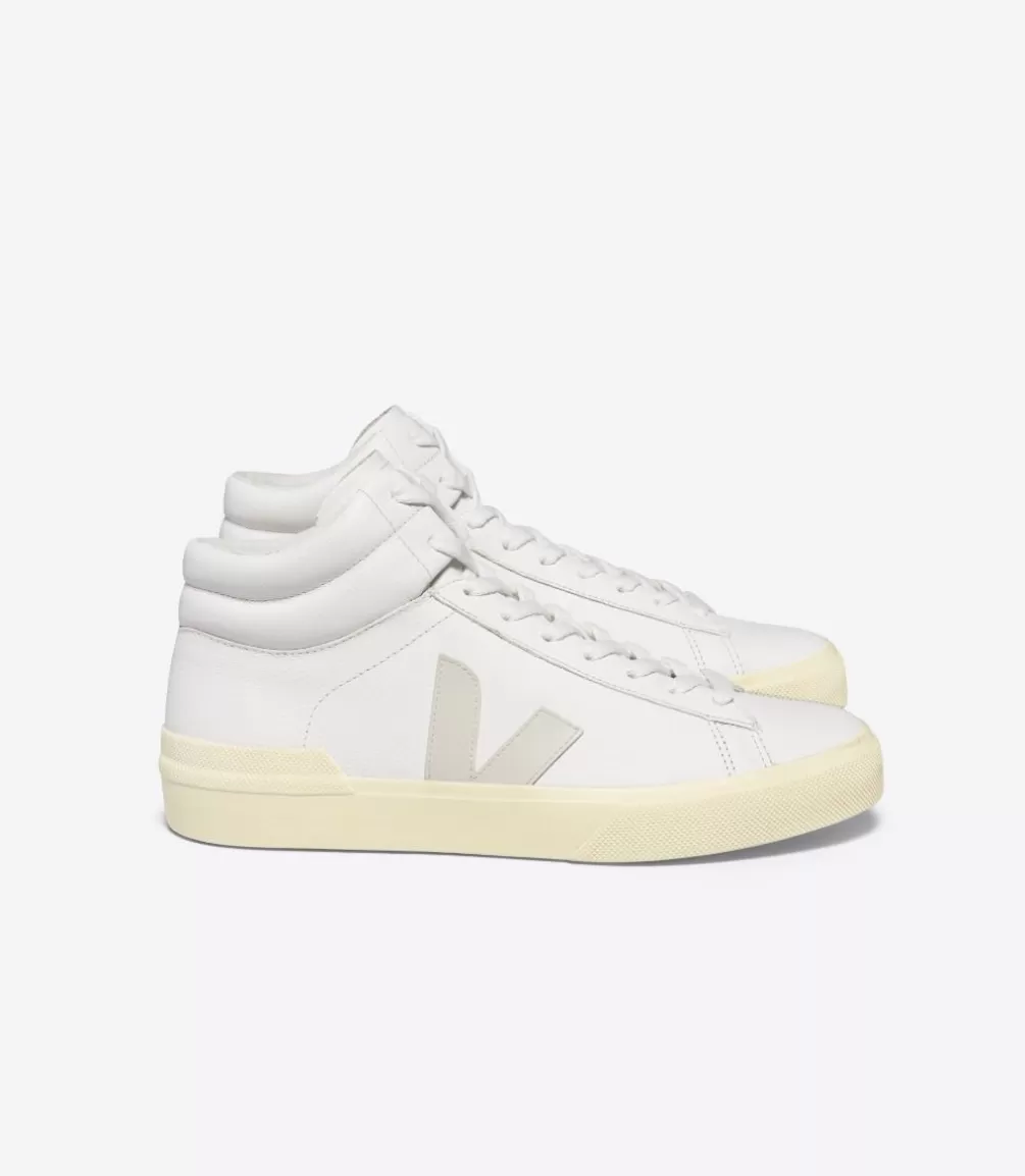 Minotaur | Minotaur>VEJA MINOTAUR LEATHER WHITE PIERRE BUTTER