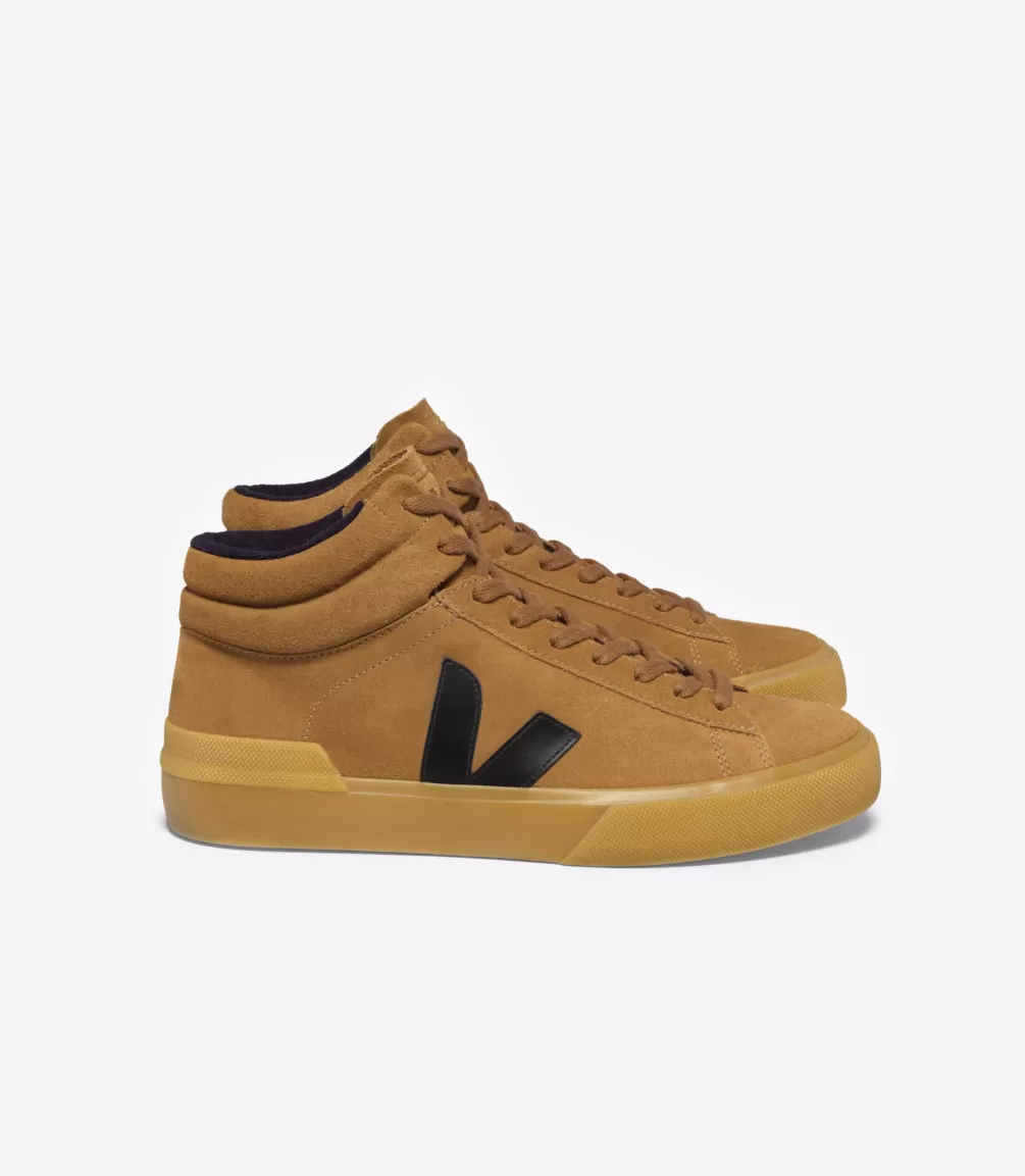 Minotaur | Minotaur>VEJA MINOTAUR SUEDE CAMEL BLACK