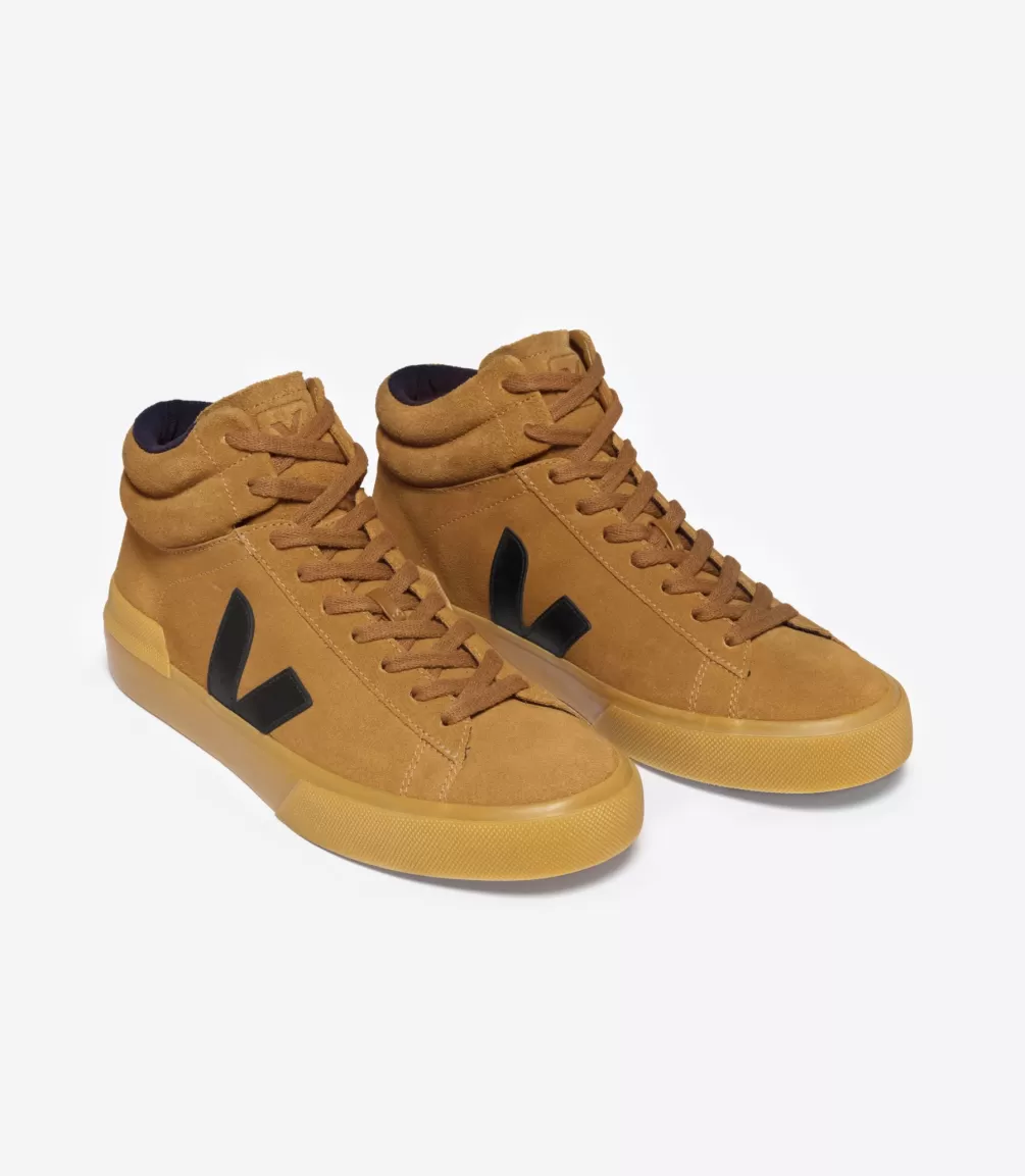 Minotaur | Minotaur>VEJA MINOTAUR SUEDE CAMEL BLACK