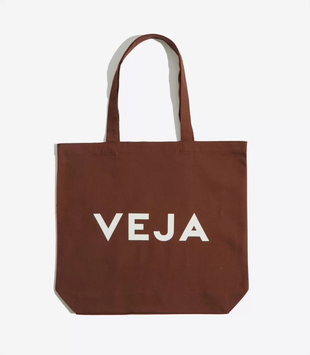 Accesorios | Accesorios>VEJA TOTE BAG COTTON CHOCOLATE