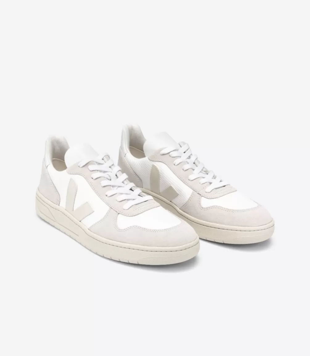 V-10 | V-10>VEJA V-10 B-MESH WHITE NATURAL PIERRE