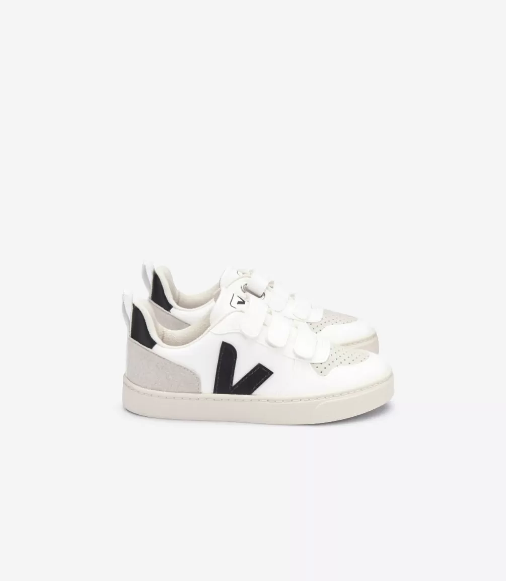 V-10 | Niños>VEJA V-10 CWL WHITE BLACK