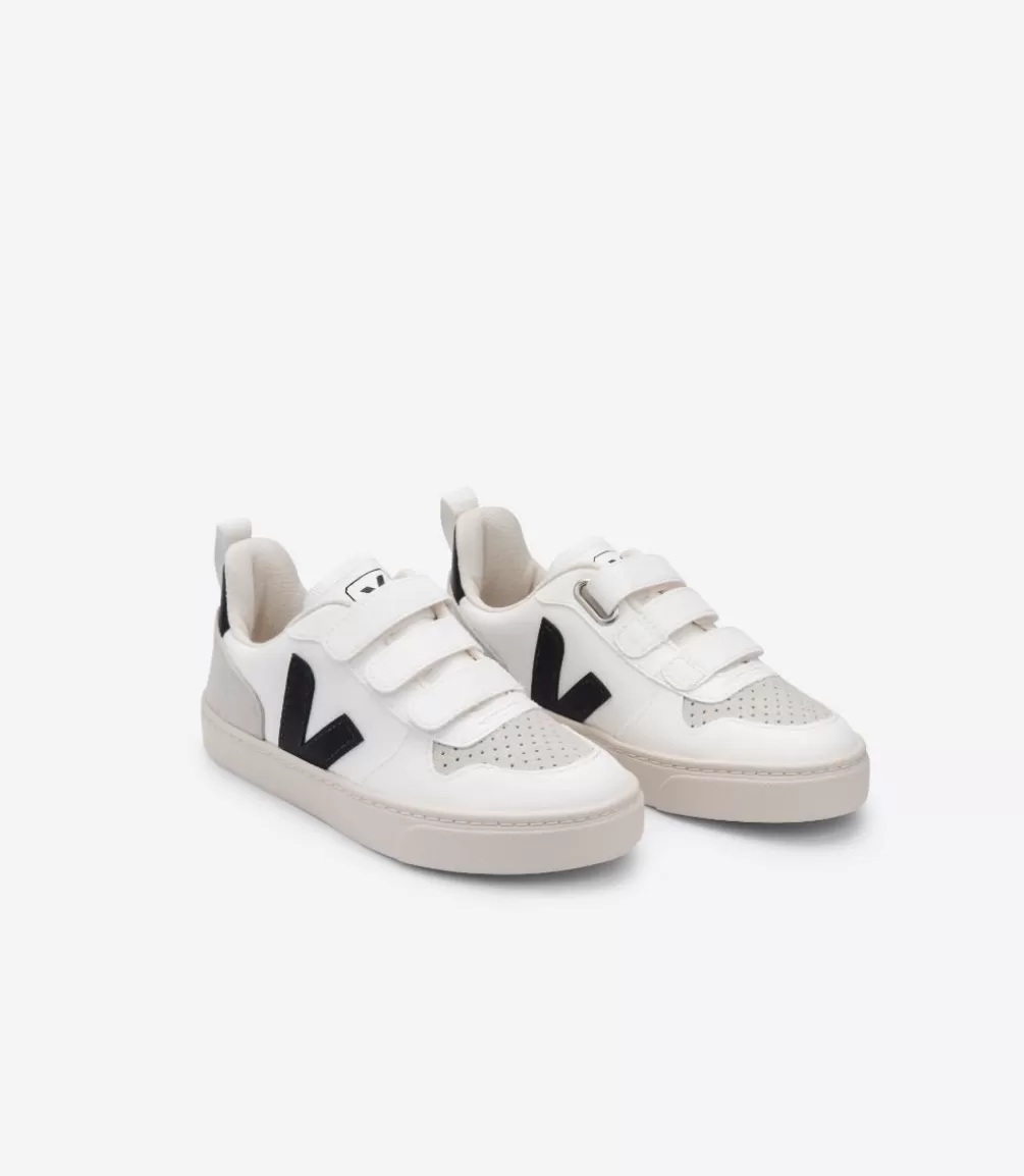 V-10 | Niños>VEJA V-10 CWL WHITE BLACK