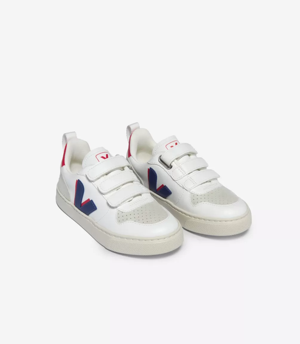 Niños | Vegana>VEJA V-10 CWL WHITE COBALT PEKIN