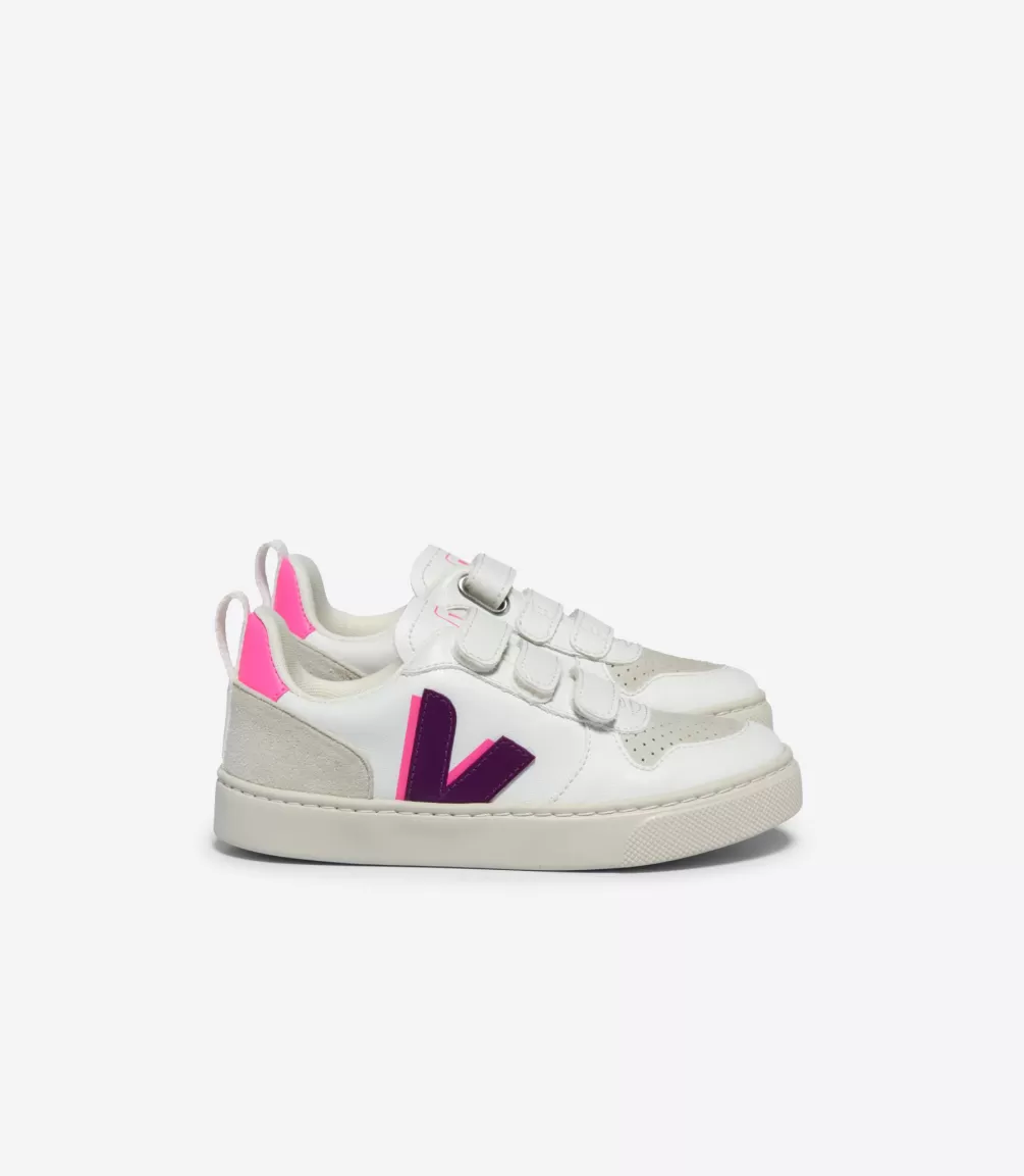 Niños | Vegana>VEJA V-10 CWL WHITE MAGENTA SARI