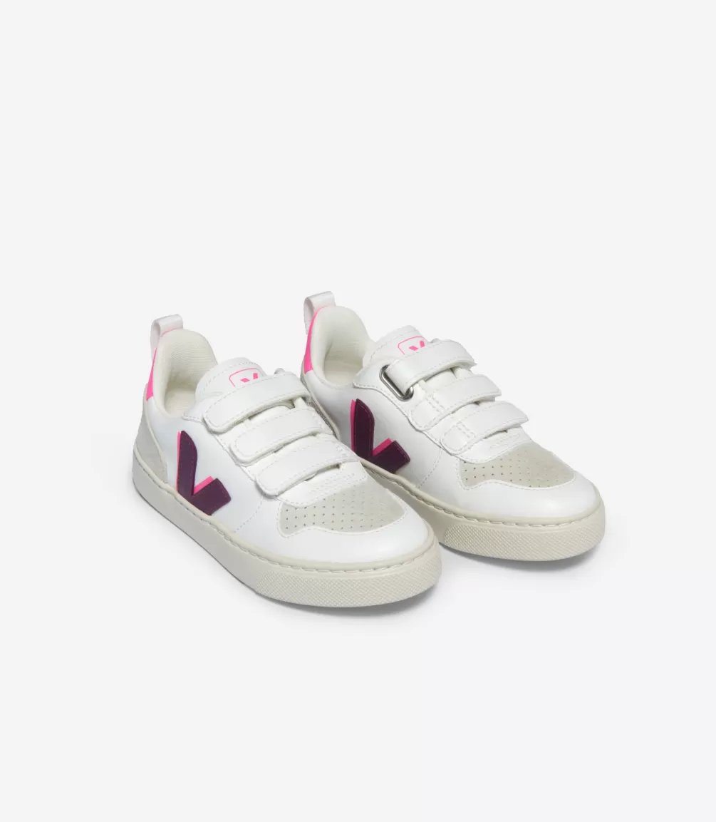 Niños | Vegana>VEJA V-10 CWL WHITE MAGENTA SARI