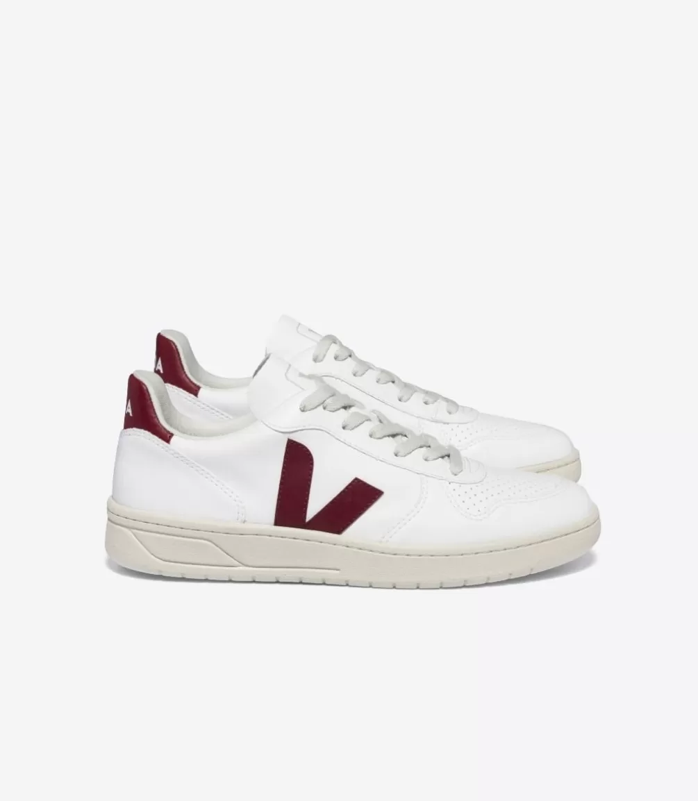 Adultos | Vegana>VEJA V-10 CWL WHITE MARSALA