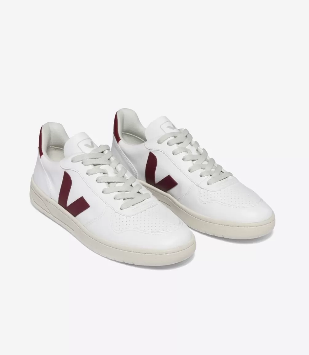 Adultos | Vegana>VEJA V-10 CWL WHITE MARSALA