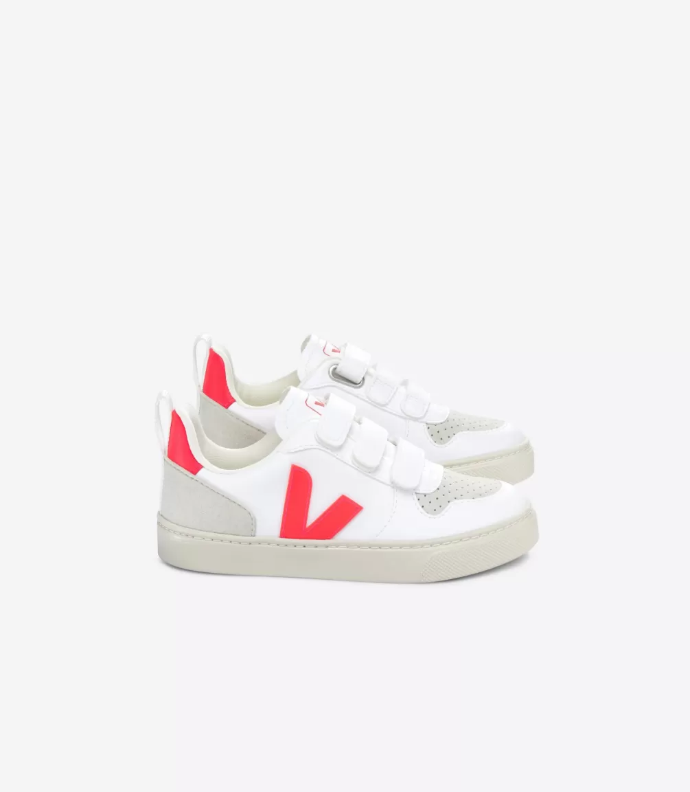 Vegana | Niños>VEJA V-10 CWL WHITE ROSE FLUO