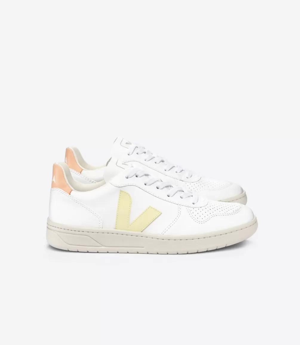 Adultos | Vegana>VEJA V-10 CWL WHITE SUN PEACH