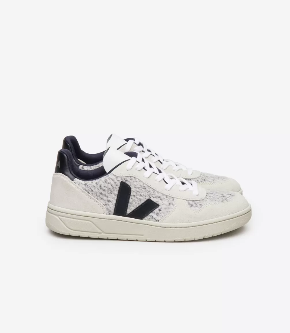 V-10 | V-10>VEJA V-10 FLANNEL SNOW BLACK