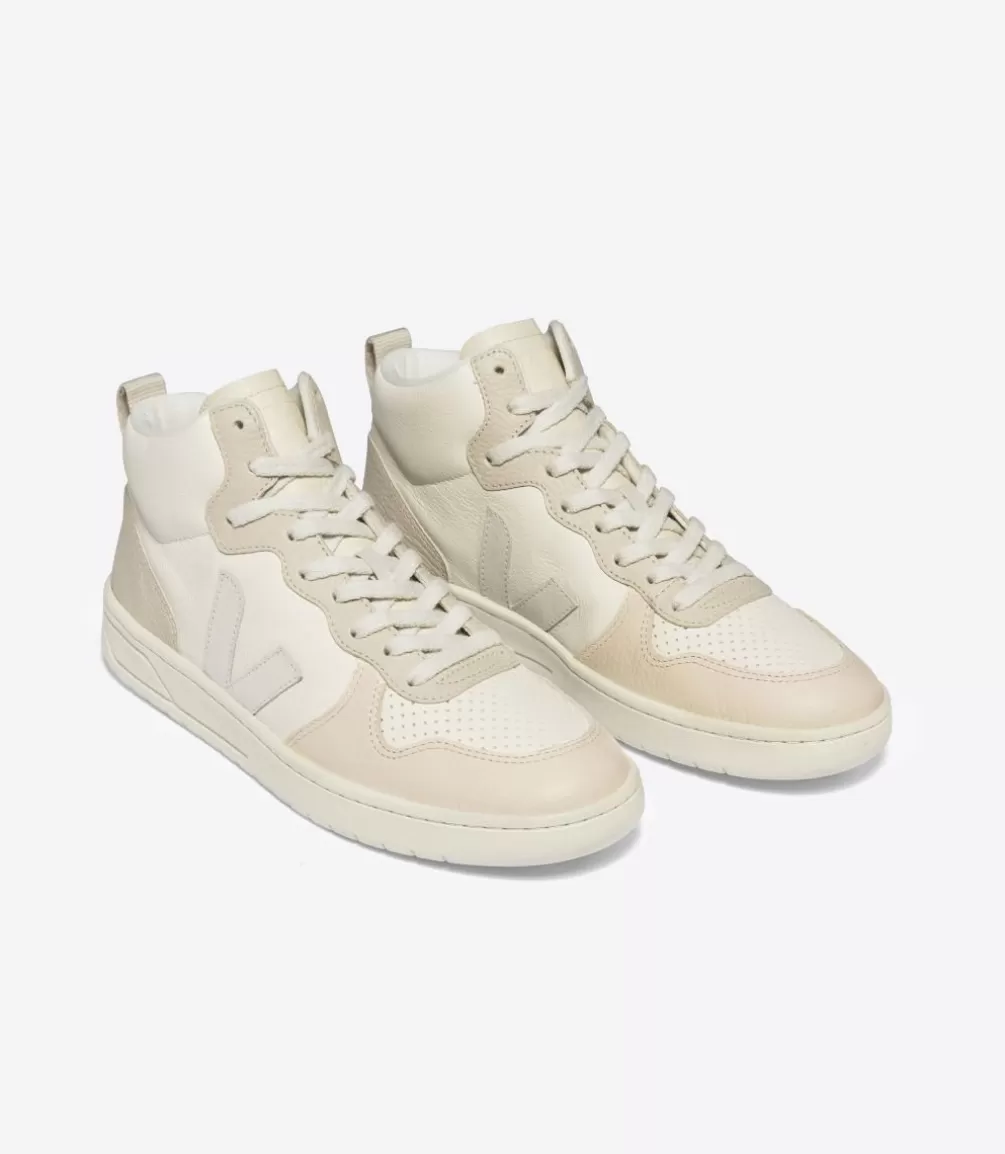 V-15 | V-15>VEJA V-15 LEATHER CASHEW PIERRE MULTICO