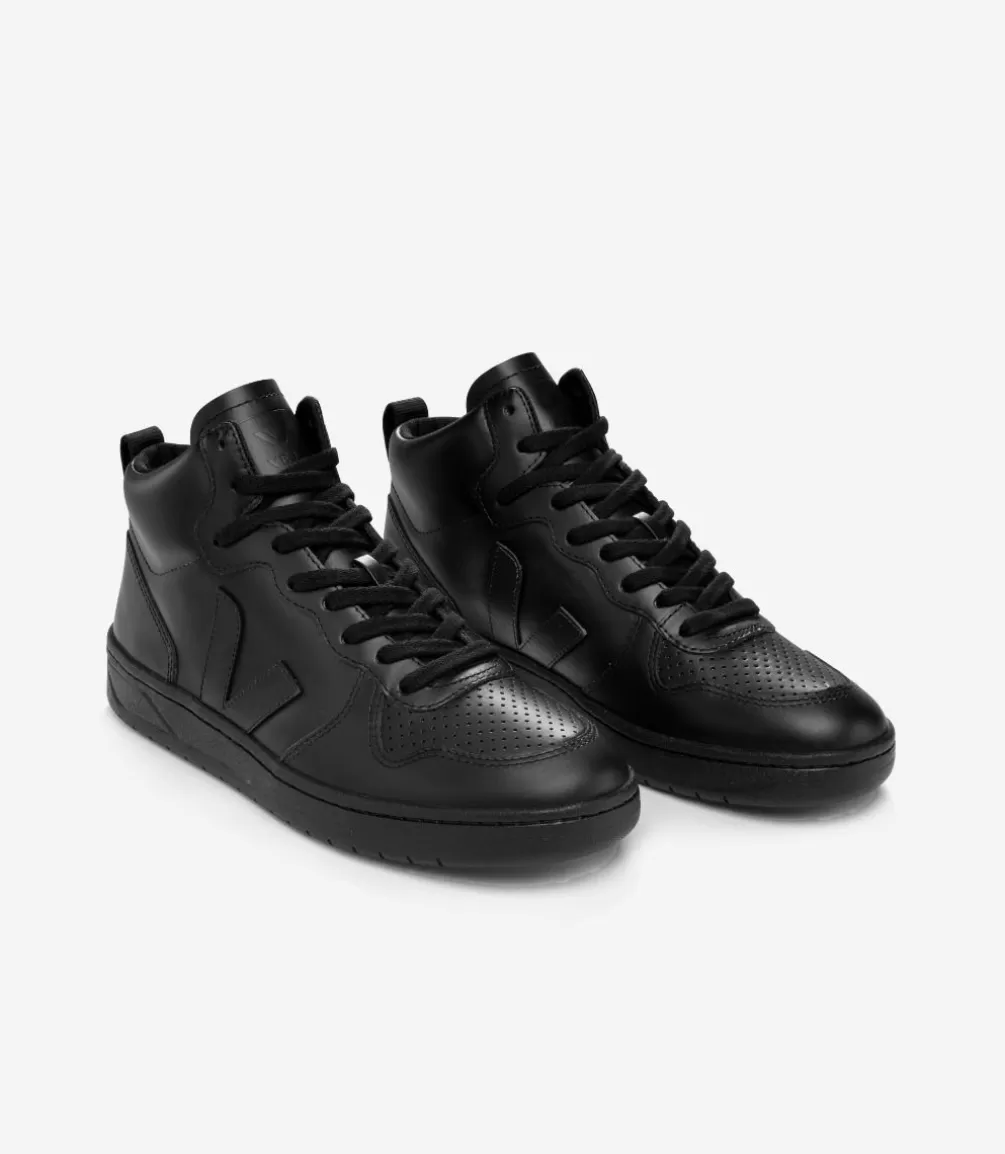 V-15 | V-15>VEJA V-15 LEATHER FULL BLACK