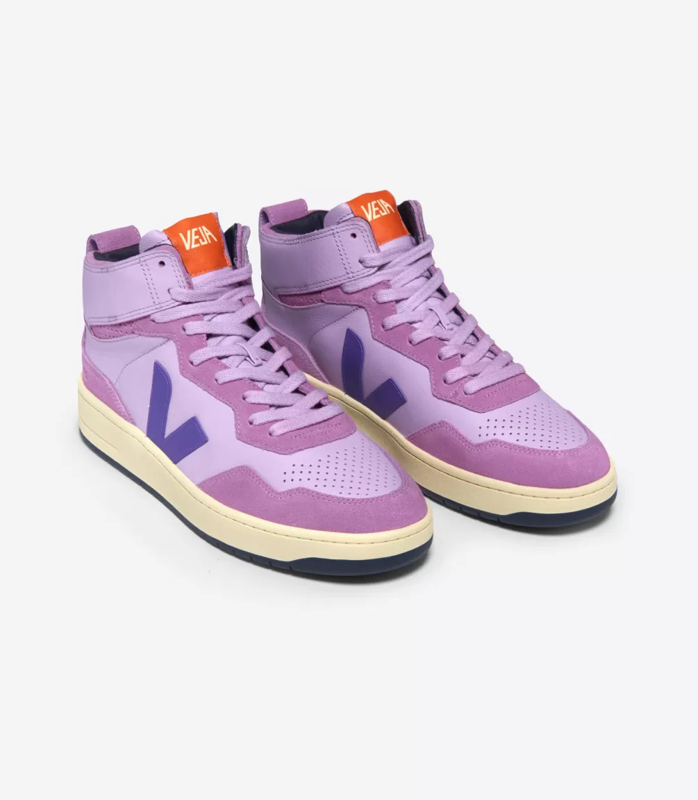 V-95>VEJA V-95 LEATHER ORCHID PURPLE