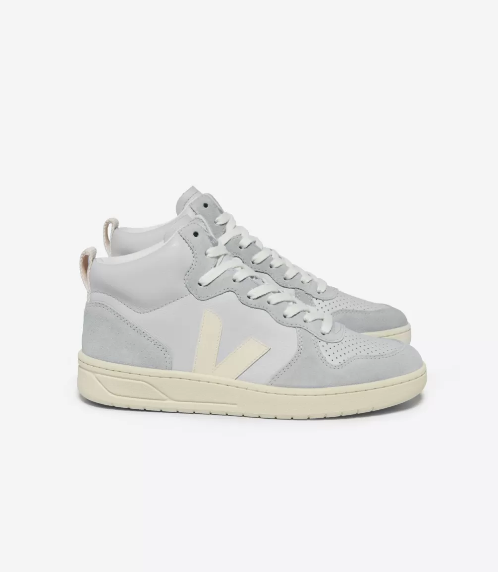 V-15 | V-15>VEJA V-15 LEATHER PEARL CASHEW