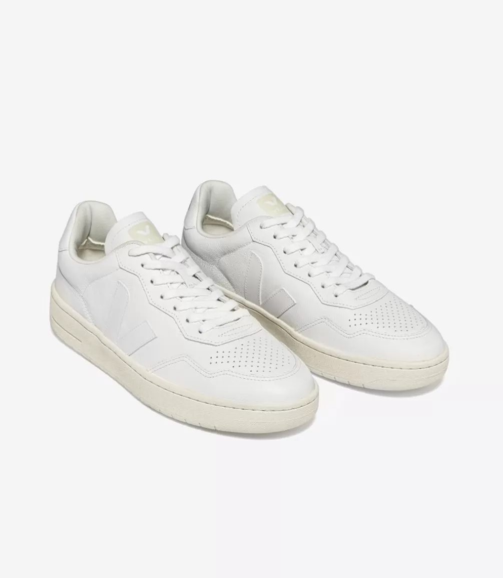 V-90 | V-90>VEJA V-90 LEATHER WHITE