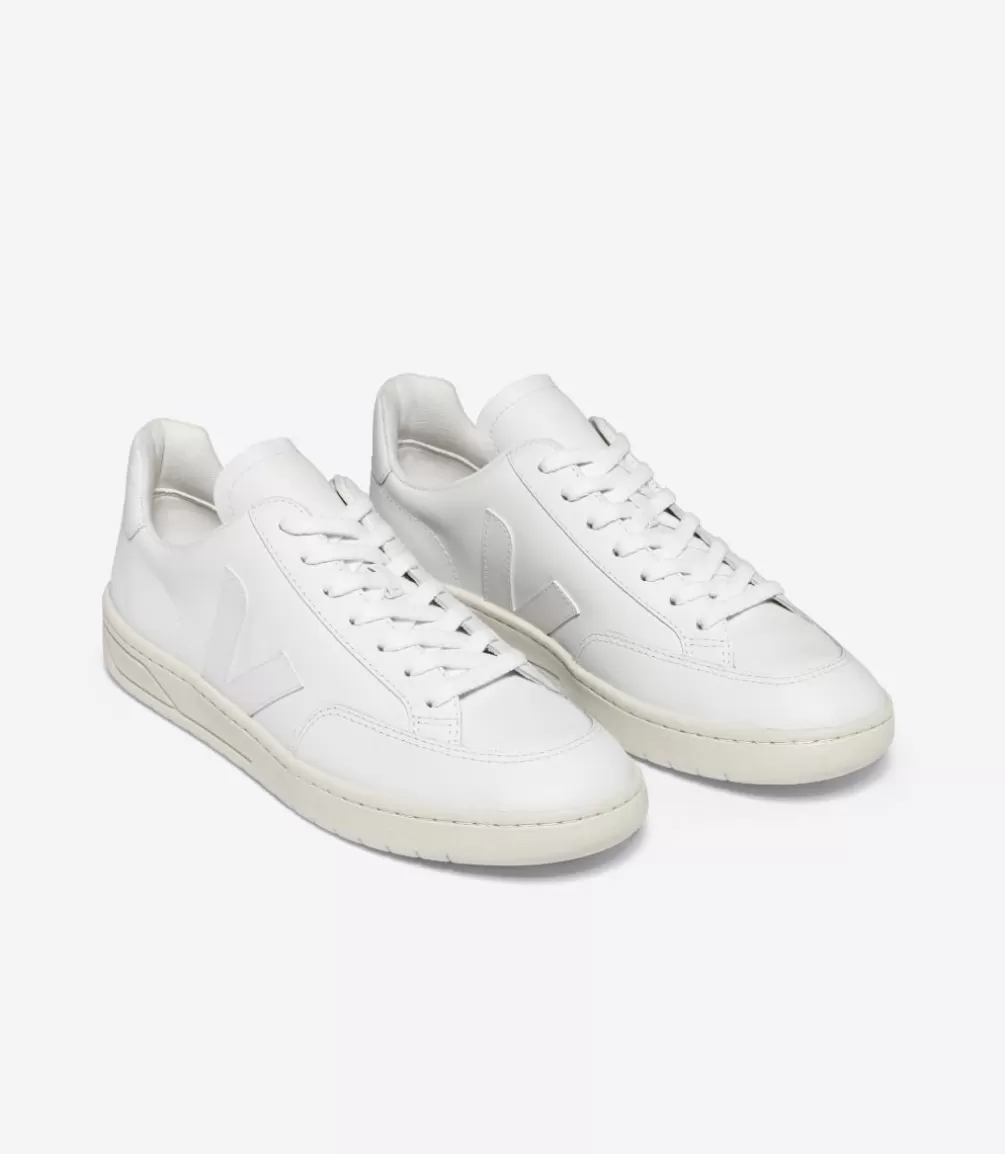 V-12 | V-12>VEJA V-12 LEATHER WHITE