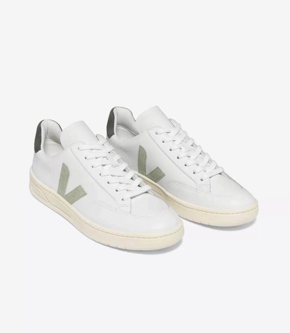 V-12 | V-12>VEJA V-12 LEATHER WHITE CLAY MUD