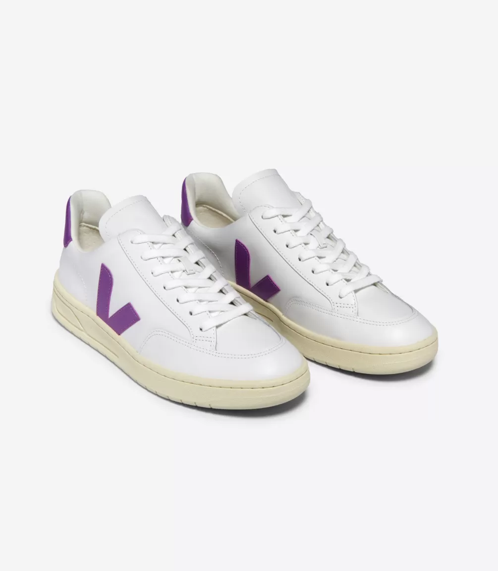 V-12 | V-12>VEJA V-12 LEATHER WHITE COSMOS