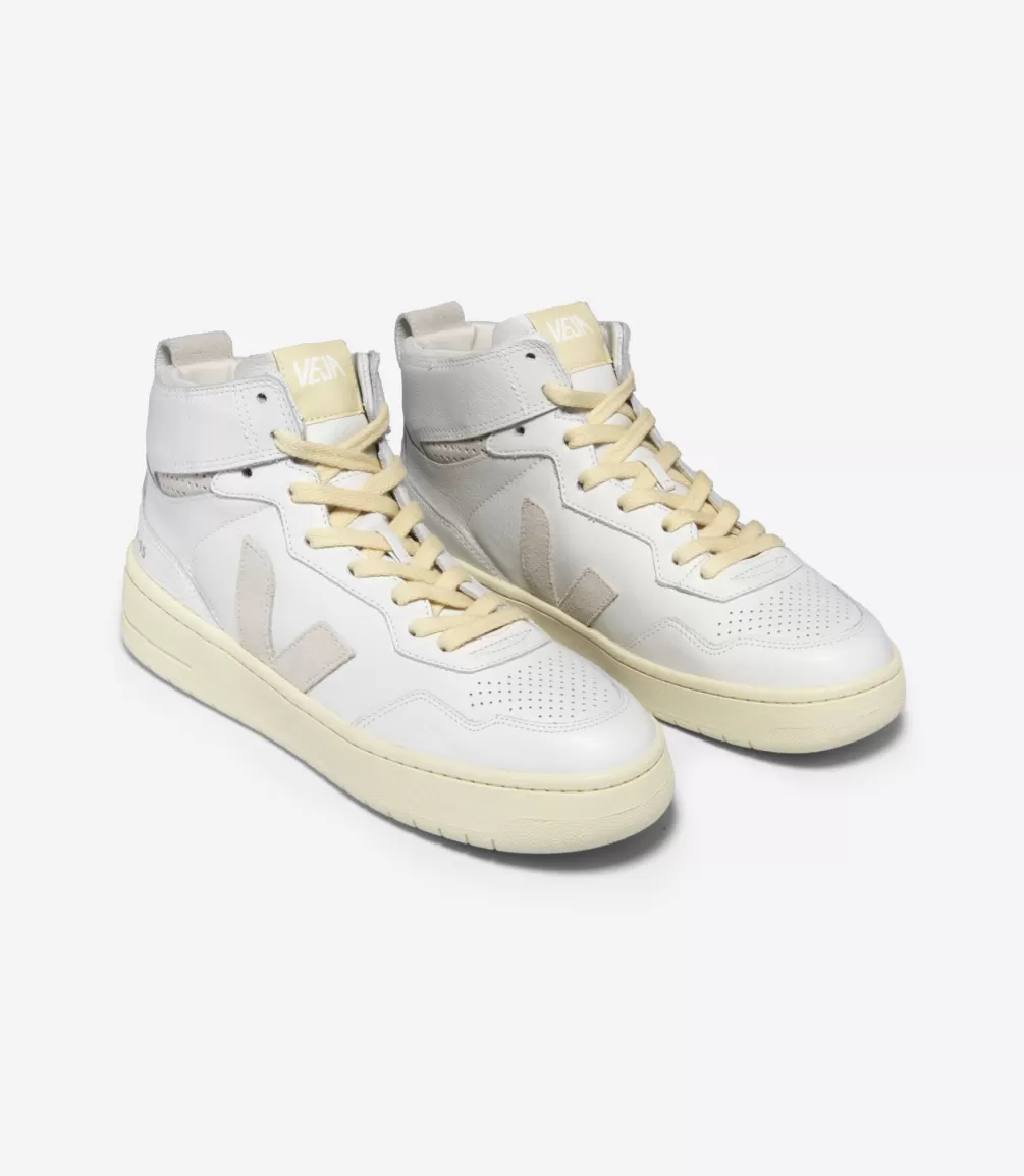 V-95 | V-95>VEJA V-95 LEATHER WHITE NATURAL