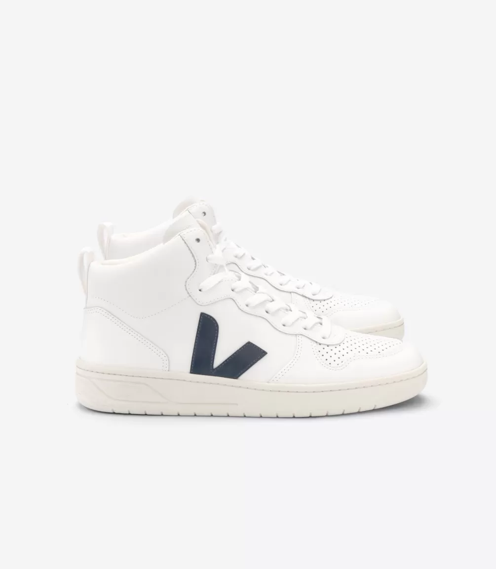 V-15 | V-15>VEJA V-15 LEATHER WHITE NAUTICO