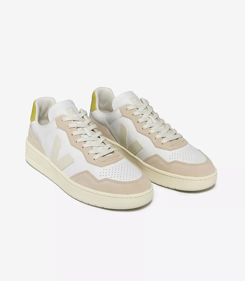 V-90 | Made In Europe>VEJA V-90 LEATHER WHITE PIERRE LIQUOR