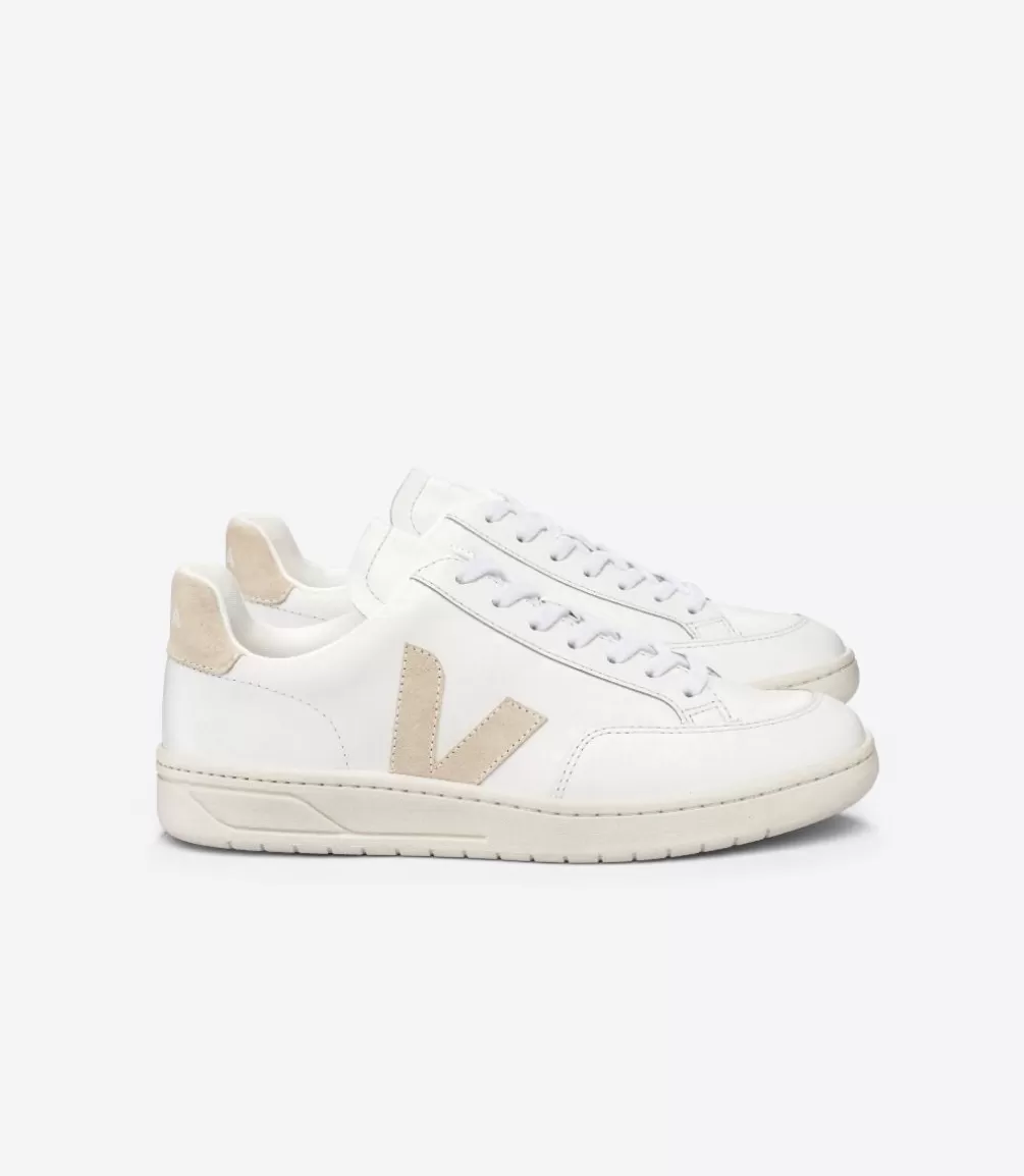 V-12 | V-12>VEJA V-12 LEATHER WHITE SABLE