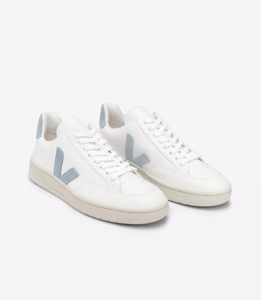 V-12 | V-12>VEJA V-12 LEATHER WHITE STEEL