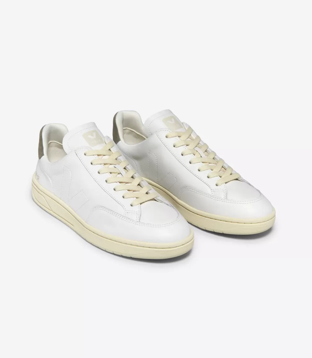 V-12 | V-12>VEJA V-12 STITCH LEATHER WHITE KAKI