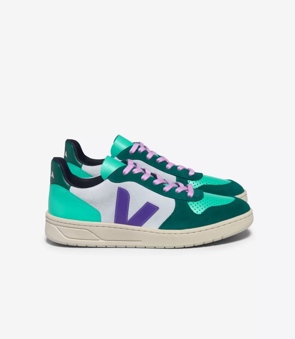 V-10 | V-10>VEJA V-10 SUEDE MULTICO SWAN PURPLE PIERRE