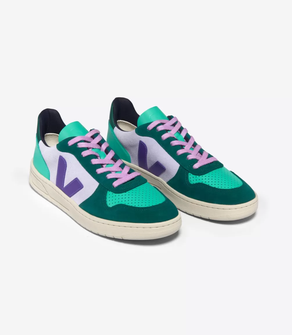 V-10 | V-10>VEJA V-10 SUEDE MULTICO SWAN PURPLE PIERRE