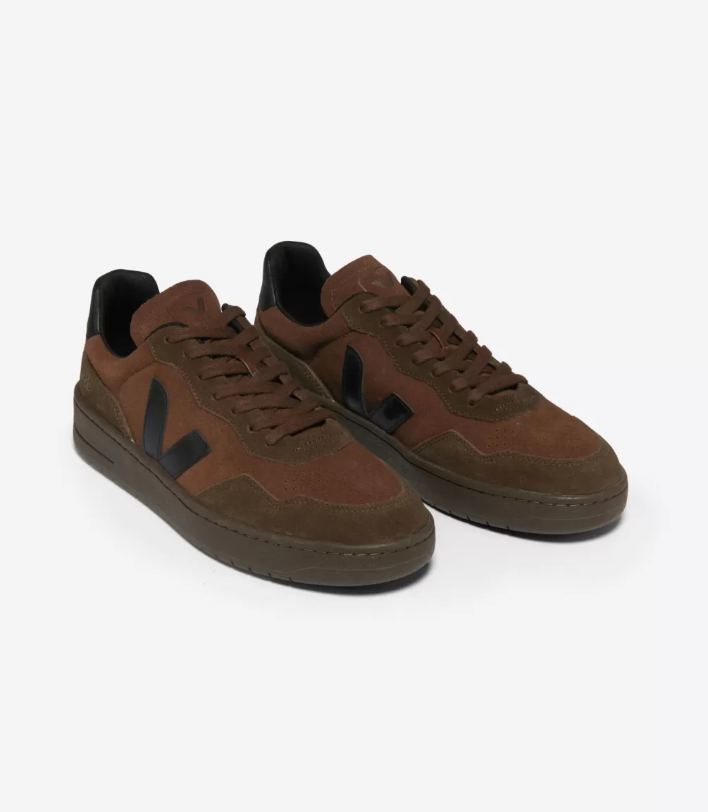 V-90 | V-90>VEJA V-90 SUEDE WALNUT BLACK