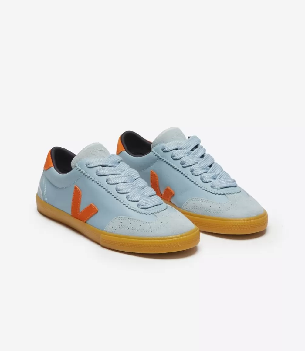 Veja X Make My Lemonade | Collab>VEJA VOLLEY LEATHER X MAKE MY LEMONADE STEEL PUMPKIN